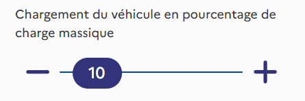 Renseignement du chargement